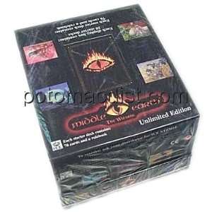 Middle Earth Collectible Card Game [CCG] The Wizards Starter Deck Box 