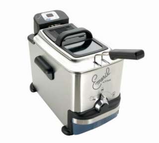   Fal Emerilware Large Capacity Stainless Steel Deep Fat Fryer   3.3 L