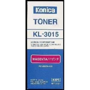 Magenta Toner Cartridge for Konica Copiers KL 3015, KL 3015N, KL 3015N 