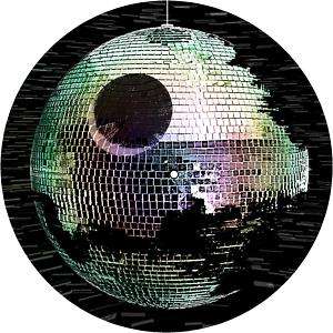 DEATH STAR Disco Ball Dj SLIPMATS slip mats star wars  