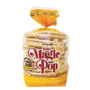 Kims Magic Pop Honey Wheat Flavor  freshly popped grain snack with a 