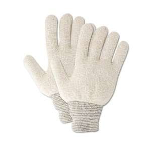 Magid TerryMaster PT944R Cotton/Polyester Glove, Knit Wrist Cuff, 10 