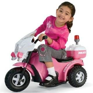 My 1st Police Bike Electric Ride On Girls Pink