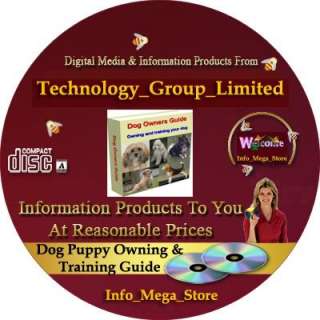 DOG TRAIN PUPPY TEACHING TRICKS GUIDE CD PDF *NEW  