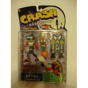  Crash Bandicoot Jet Pack Action Figure Toys & Games