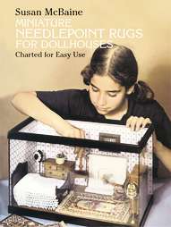 Miniature Needlepoint Rugs for Dollhouses 1976, Paperback 