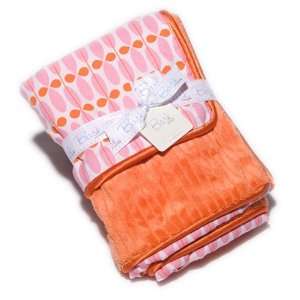  Bask Home Stroller/Crib Blanket   Clover Pink