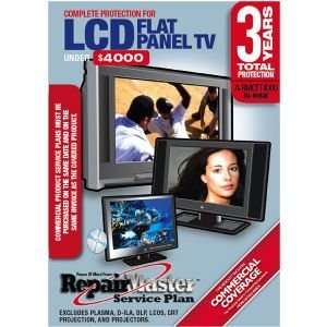   DOP Warranty for LCD Flat Panel/CRT   Under $4,000 Electronics