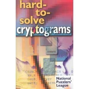  Hard To Solve Cryptograms **ISBN 9780806958095**  N/A 