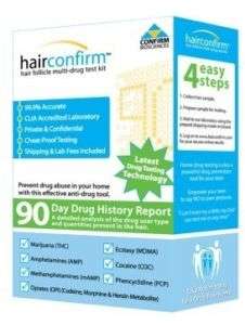 Hair Confirm Drug Test Confidential Home Hair Drug Test  