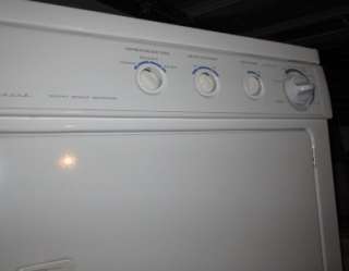 NEW FRIGIDAIRE STACKABLE WHITE WASHER AND DRYER  