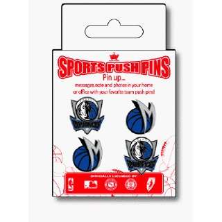 DALLAS MAVERICKS PUSH PINS  4PK *SALE*