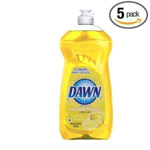 Dawn Non Ultra Antibacterial Hand Soap Lemon Scent Dishwashing Liquid 