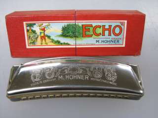 Hohner Vintage Echo Harmonica C Key  