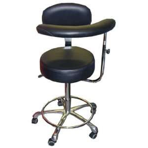  Dental Medical New Assistant Stool Chair Black Office 