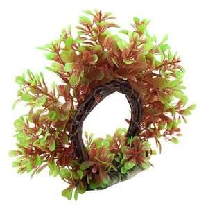 Como Lifelike Fish Tank Aquarium Curve Design Plastic Plant Ornament 