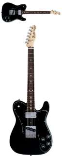 Fender 72 Telecaster Custom in Black Electric Guitar  