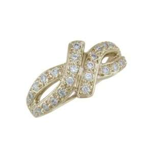  Gargi   size 6.75 14K Gold Elegant Diamond Ring Jewelry