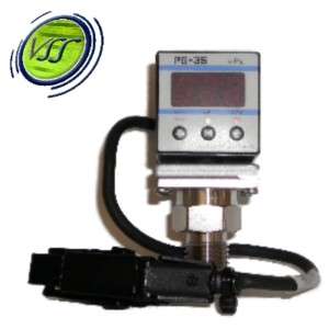 COPAL ELECTRONICS PG 35 102R PVC PRESSURE GAUGE  