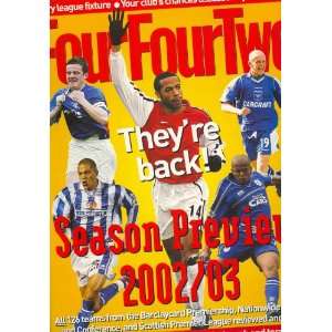 Four Four Two Football Soccer Futbol Magazine English Premier League 