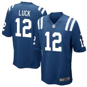 ELITE  Nike Indianapolis Colts Andrew Luck Game Team Color Jersey
