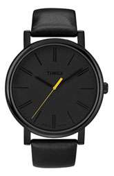 Timex® Easy Reader Leather Strap Watch $65.00