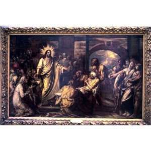  FRAMED oil paintings   Benjamin West   24 x 16 inches 