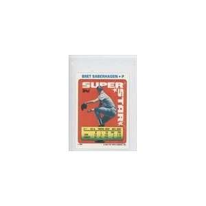    1990 Topps Sticker Backs #59   Bret Saberhagen Sports Collectibles