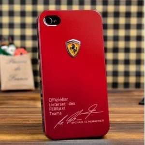   Case Porsche Ferrari Grind Arenaceous Metal Case   Red