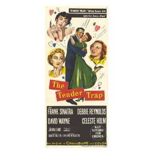   Tender Trap Poster B 27x40 Frank Sinatra Debbie Reynolds Celeste Holm