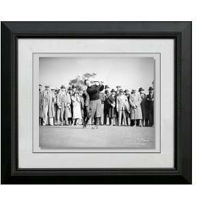  Framed Golf Art Bobby Jones 1930 Masters (FrameRenaissance Cherry 