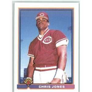  1991 Bowman #676 Chris Jones   Cincinnati Reds (RC 