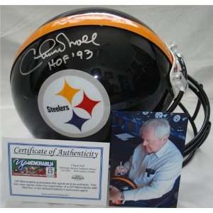 Chuck Noll Autographed/Hand Signed Pittsburgh Steelers Authentic 