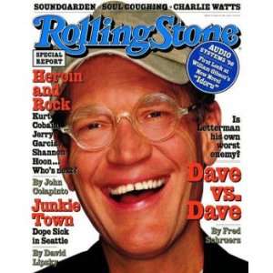  Rolling Stone Cover of David Letterman / Rolling Stone 