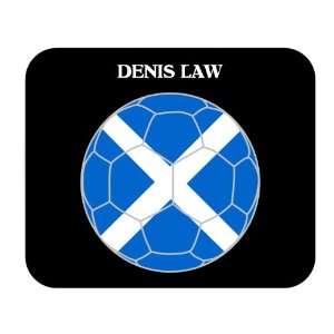 Denis Law (Scotland) Soccer Mouse Pad