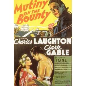  Mutiny on the Bounty (1935) 27 x 40 Movie Poster Style B 