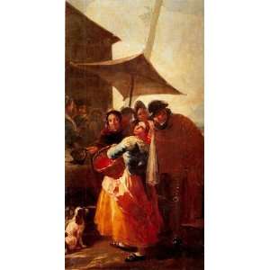  FRAMED oil paintings   Francisco de Goya   24 x 46 inches 