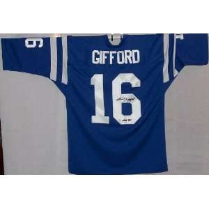 Frank Gifford Autographed Jersey