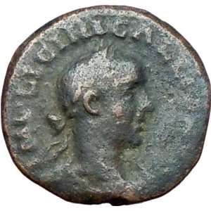 GALLIENUS 253AD Alexandria Troas She Wolf Romulus Remus Twins Ancient 