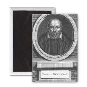 George Buchanan, engraved for the Universal   3x2 inch Fridge Magnet 