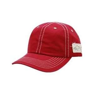 Greg Norman Contrast Cresting Logo Hat   Cardinal