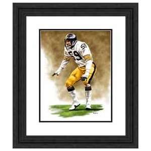  Framed Large Jack Ham Pittsburgh Steelers Giclee Sports 