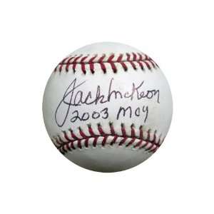  Jack McKeon Autographed 2003 MOY Baseball Sports 