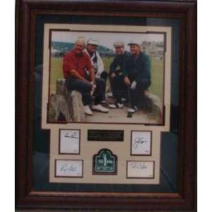  Arnold Palmer, Raymond Floyd, Tom Watson, and Jack 