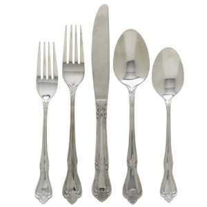 Jaclyn Smith Traditions Hannah 53 Piece Flatware Set