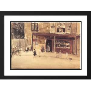 Whistler, James Abbott McNeill 24x19 Framed and Double Matted The Shop 