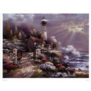  James Lee Coastal Splendor 17x13 Poster Print