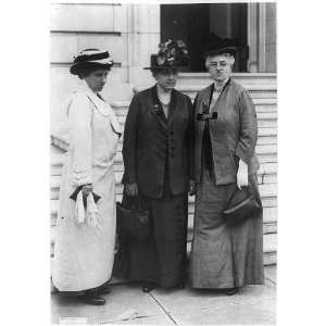  Julia Lathrop,Jane Adams,Mary McDowell,suffrage mission 