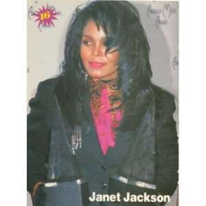  1990 Print Musician Janet Jackson 