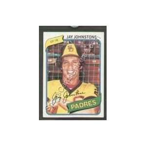  1980 Topps Regular #31 Jay Johnstone, San Diego Padres 